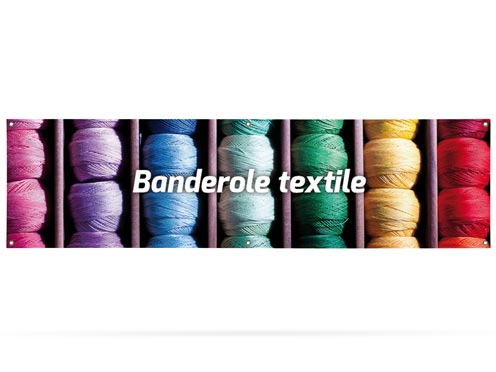 Baner tekstylny standard